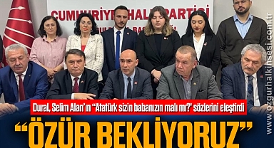 “ÖZÜR BEKLİYORUZ”