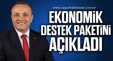 Recep Ocak, ekonomik destek paketini açıkladı