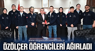 Rektör Özölçer Öğrencilerle Buluşmaya Devam Ediyor