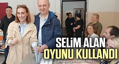SELİM ALAN OYUNU KULLANDI
