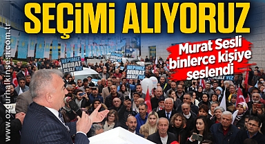 Sesli binlerce kişiye seslendi: “Seçimi alıyoruz”