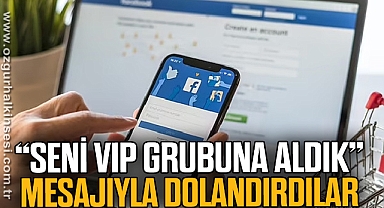 Sosyal medyadan “Seni VIP grubuna aldık” mesajıyla 8 bin lira dolandırdılar