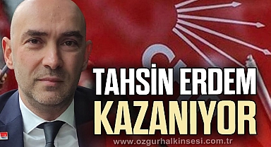 TAHSİN ERDEM KAZANIYOR