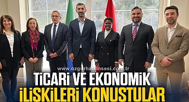 Tıskaoğlu, Güney Afrika Büyükelçisini Ziyaret Etti