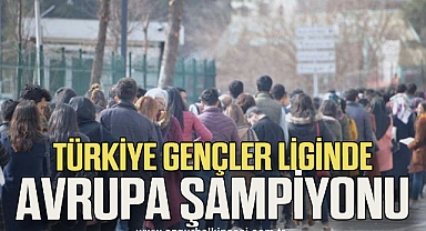 Türkiye boş oturan gençler liginde Avrupa şampiyonu