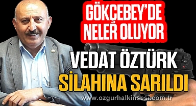 VEDAT ÖZTÜRK SİLAHINA SARILDI