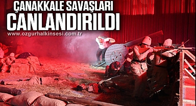 ZBEÜ’de Çanakkale Savaşları Canlandırıldı