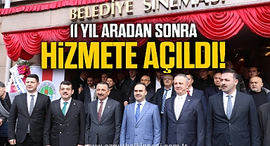 Zonguldak Belediyesi Sineması açıldı