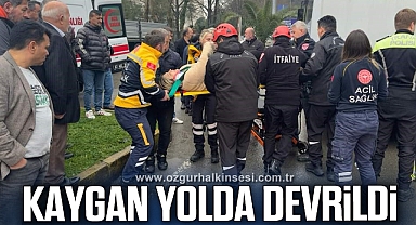 Zonguldak’ta trafik kazası; 1 yaralı