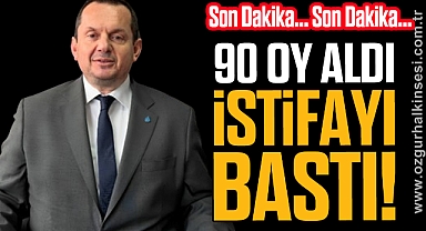 90 OY ALDI İSTİFAYI BASTI!