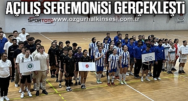 Açılış seremonisi gerçekleşti