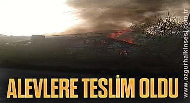 ALEVLERE TESLİM OLDU