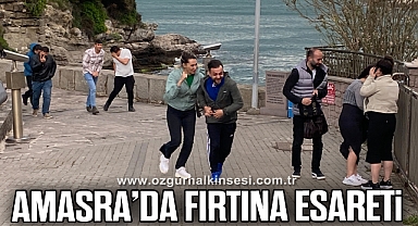 Amasra’da fırtına esareti
