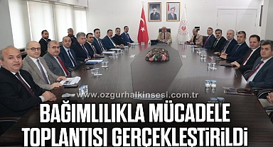 Bağımlılıkla mücadele toplantısı gerçekleştirildi