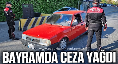Bayram denetimlerinde sürücülere sıkı uygulama