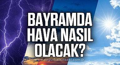 BAYRAMDA HAVA NASIL OLACAK?