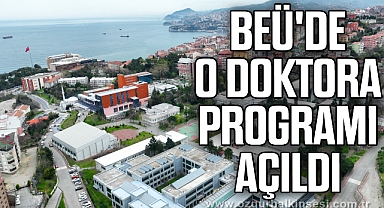 BEÜ'de o Doktora programı açıldı