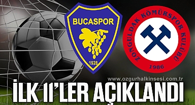 BUCASPOR- KÖMÜRSPOR MAÇINDA 11’LER AÇIKLANDI