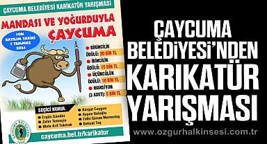 Çaycuma Belediyesinden karikatür yarışması