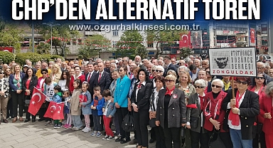 CHP’DEN ALTERNATİF TÖREN