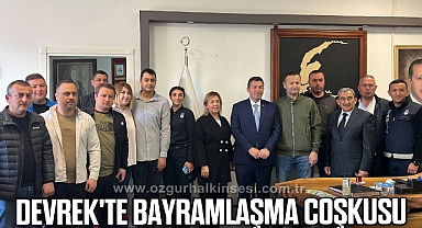Devrek'te bayramlaşma coşkusu