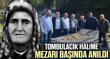 DEVREKLİ ŞAİR VE YAZARLAR “TOMBULACIK HALİME”NİN MEZARINI ZİYARET ETTİ