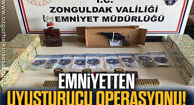EMNİYETTEN UYUŞTURUCU OPERASYONU!