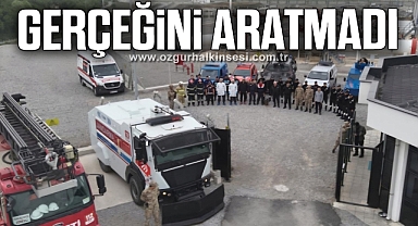 Filyos'ta nefes kesen tatbikat