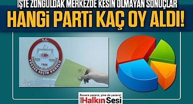 HANGİ PARTİ KAÇ OY ALDI!