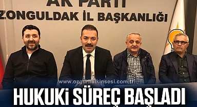 Hukuki süreç başladı