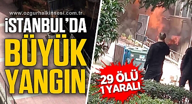 İstanbul'da tadilat yapılan gece kulübünde yangın