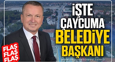 İşte Çaycuma Belediye Başkanı