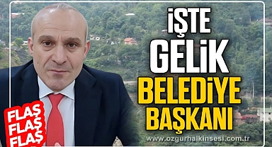İŞTE GELİK BELEDİYE BAŞKANI