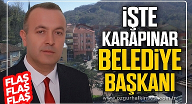 İŞTE KARAPINAR BELEDİYE BAŞKANI