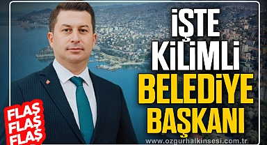 İŞTE KİLİMLİ BELEDİYE BAŞKANI