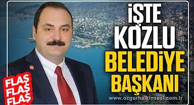 İŞTE KOZLU BELEDİYE BAŞKANI