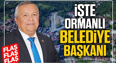 İşte Ormanlı Belediye Başkanı