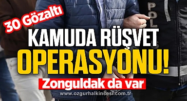 Kamu zararına suç işleyen şahıslara operasyon!