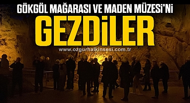 KEİPA üyeleri Gökgöl Mağarası ve Maden Müzesi’ni ziyaret etti