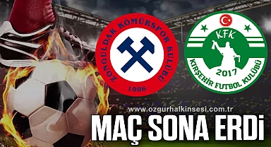 Maç sona erdi... İşte skor!