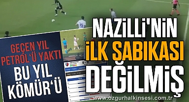 Nazilli'nin ilk sabıkası değilmiş