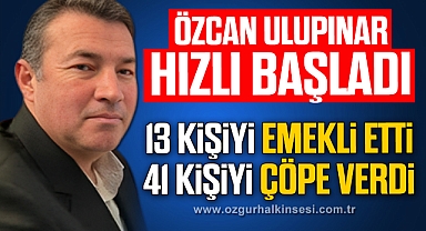 ÖZCAN ULUPINAR HIZLI BAŞLADI