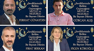 RAMAZAN BAYRAMI'NI KUTLADILAR