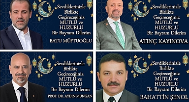 RAMAZAN BAYRAMI'NI KUTLADILAR