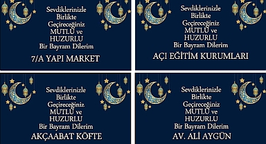 RAMAZAN BAYRAMI'NI KUTLADILAR