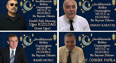 RAMAZAN BAYRAMI'NI KUTLADILAR