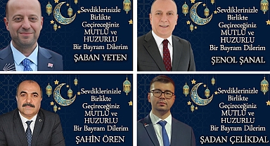 RAMAZAN BAYRAMI'NI KUTLADILAR