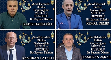 RAMAZAN BAYRAMI'NI KUTLADILAR