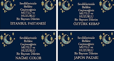 RAMAZAN BAYRAMI'NI KUTLADILAR