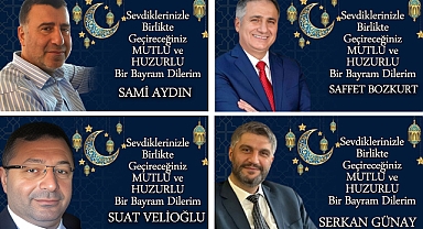 RAMAZAN BAYRAMI'NI KUTLADILAR